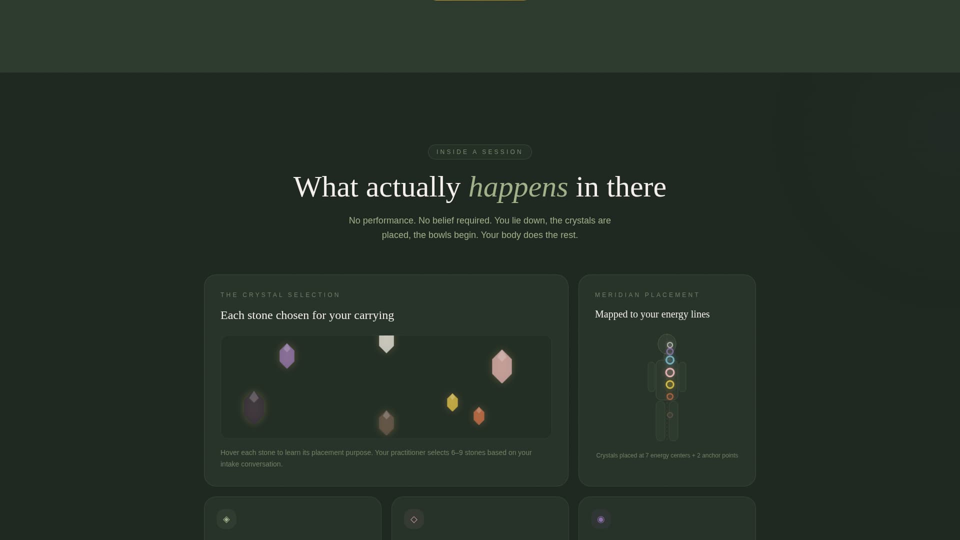 Attune - Immersive Crystal Healing Landing Page Template