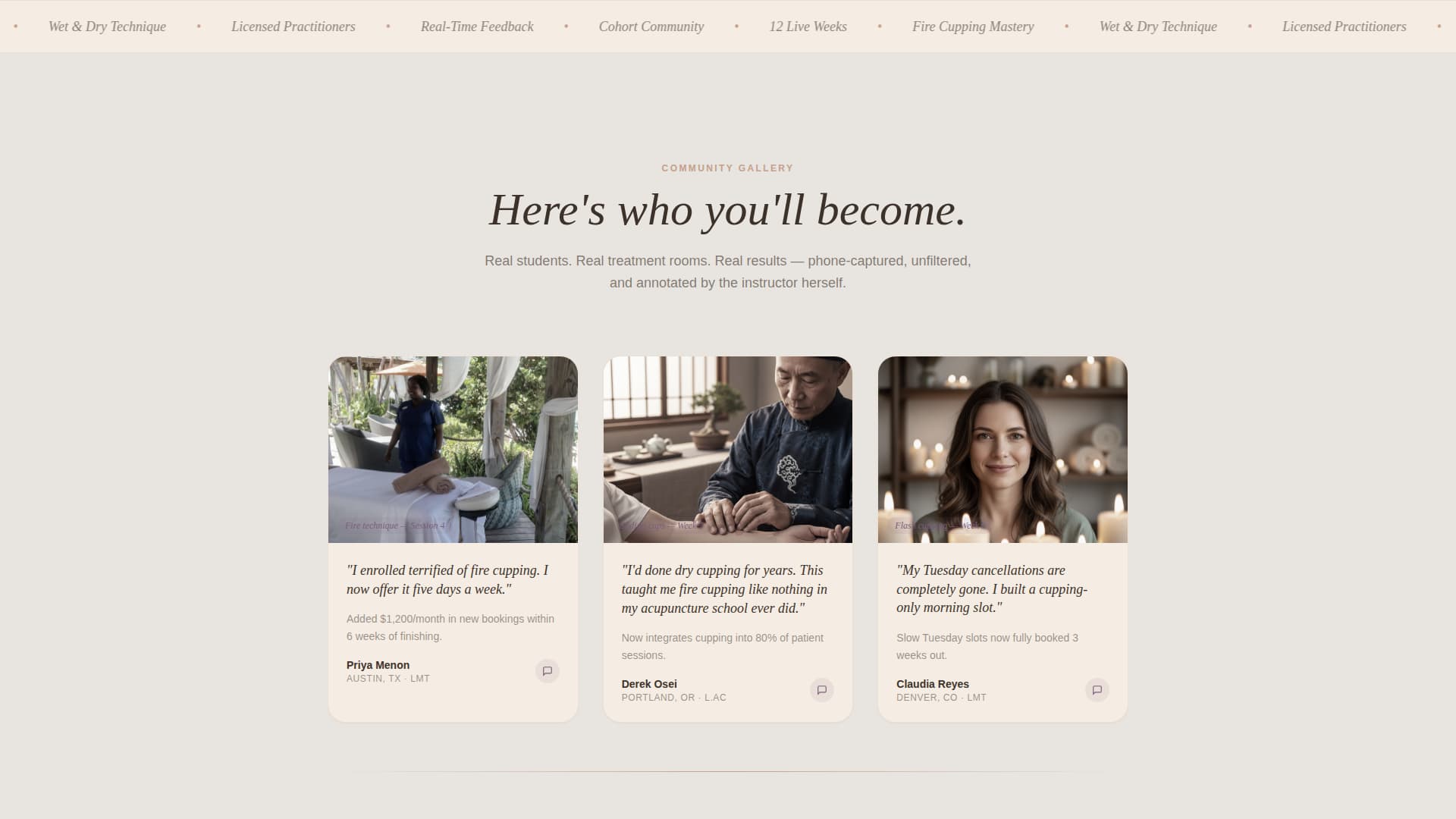 Cuppingmastery - Transformative Wellness Landing Page Template