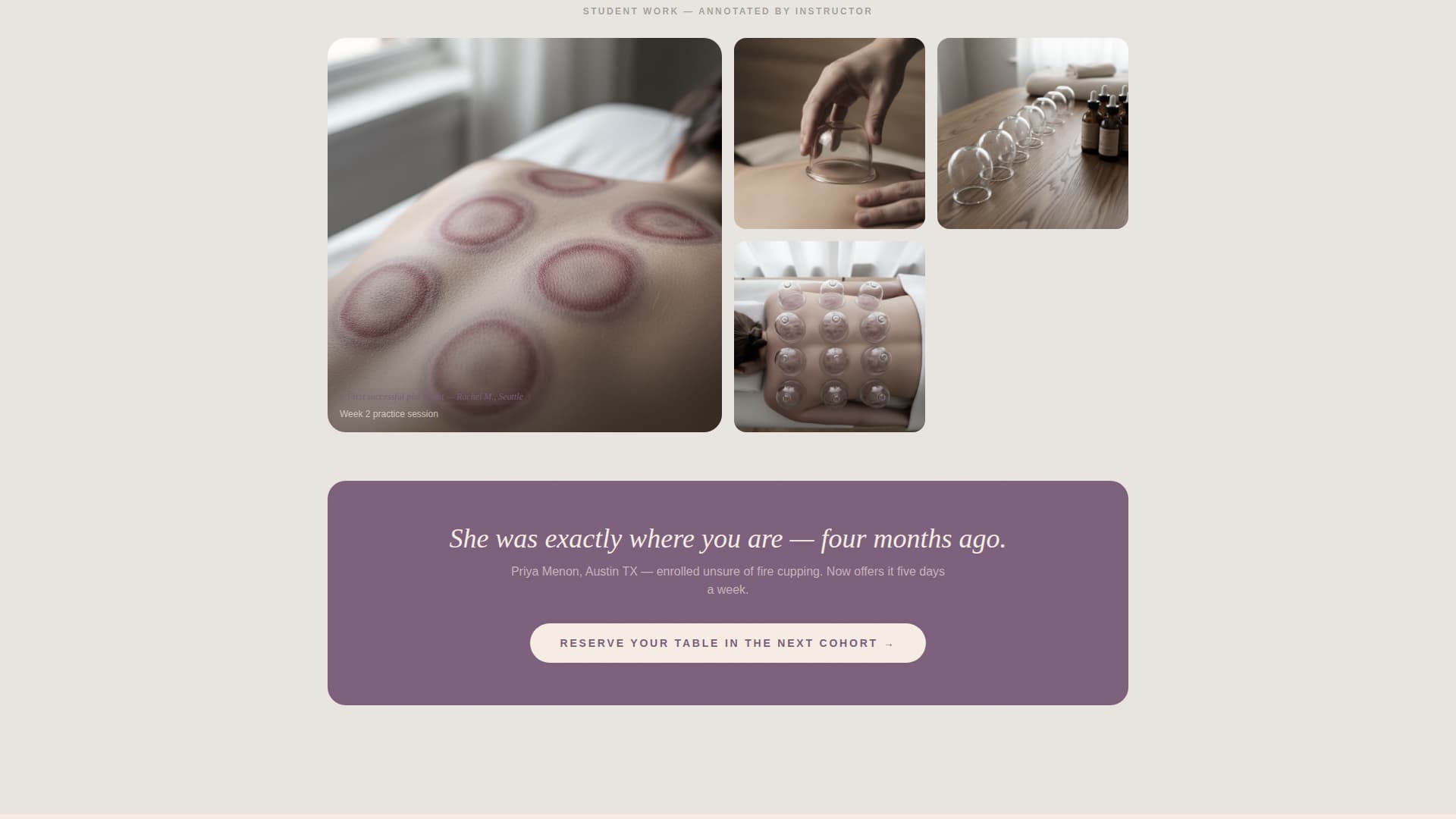 Cuppingmastery - Transformative Wellness Landing Page Template