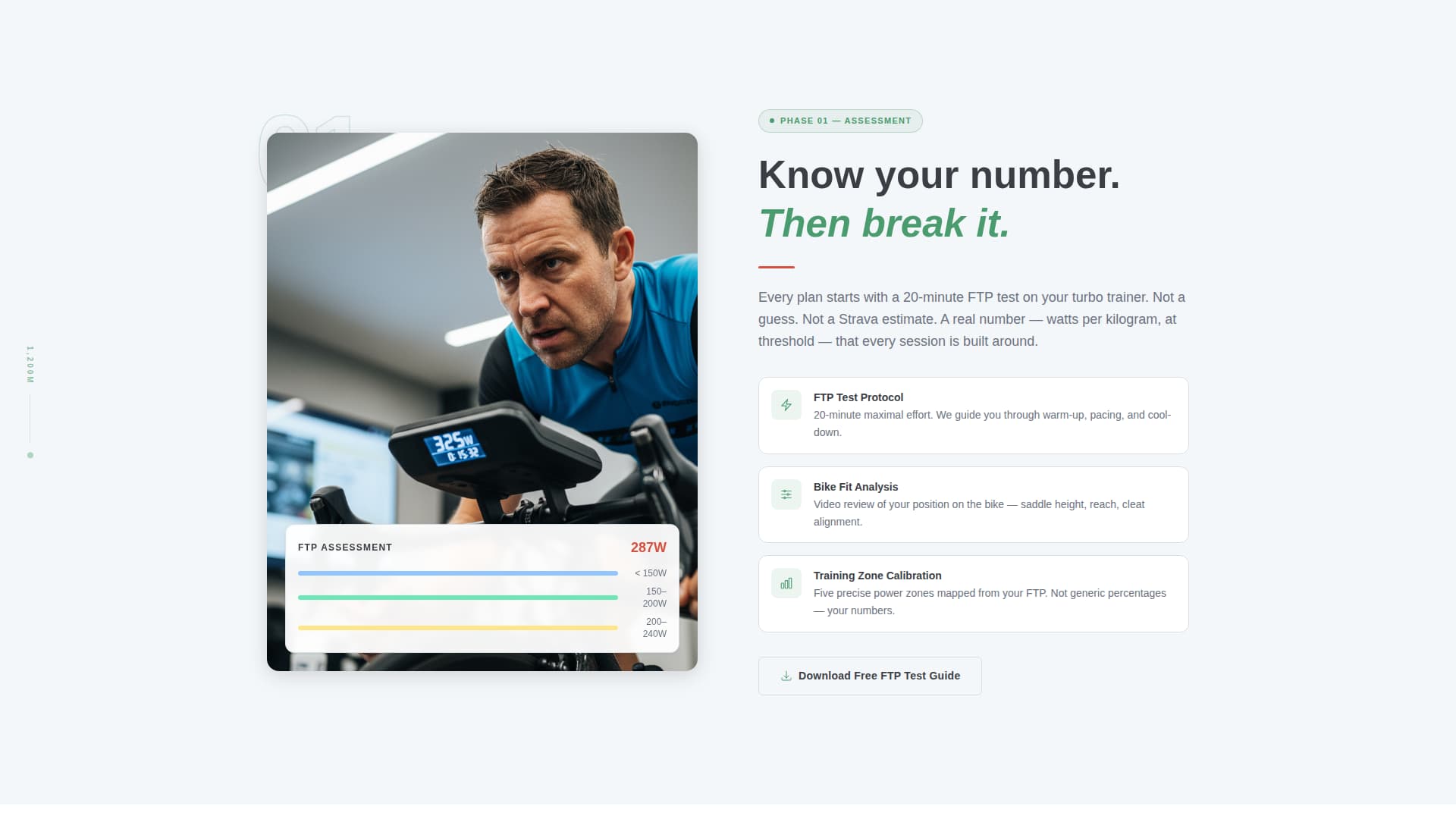 Cycling - Premium Coaching Landing Page Template