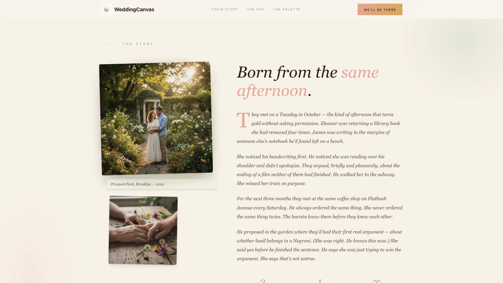 Weddingcanvas - Watercolor Painterly Wedding Invitation Landing Page Template