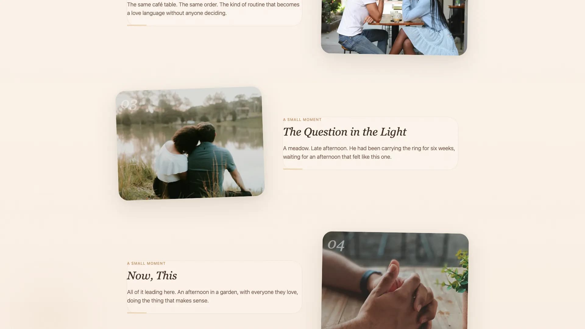 Garden - Golden Hour Watercolor Wedding Invitation Landing Page Template