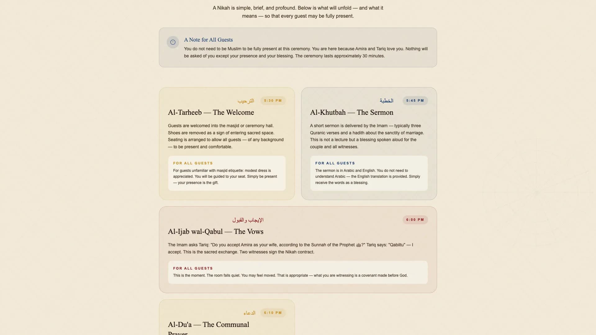 Sanctify — Devoted Faith Ceremony Landing Page Template