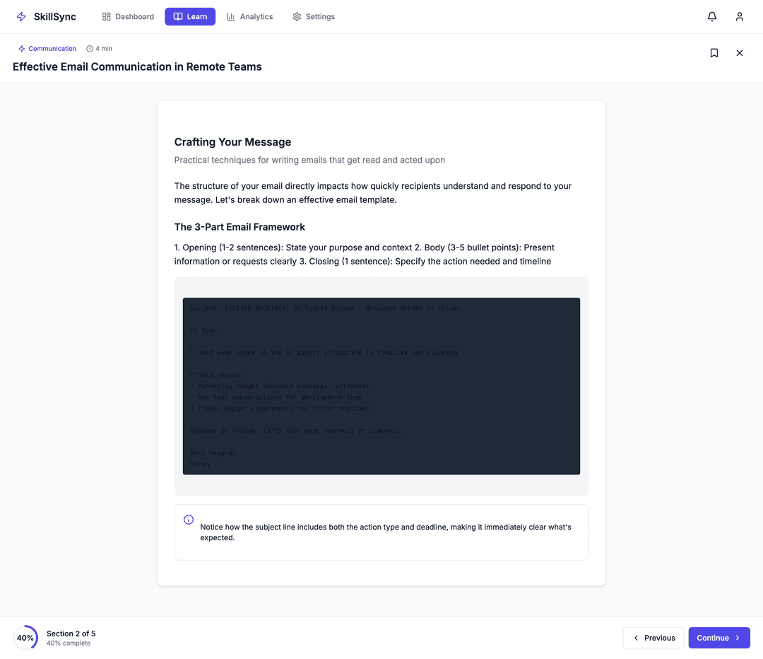  Contextual micro-learning  - DhiWise Image 9