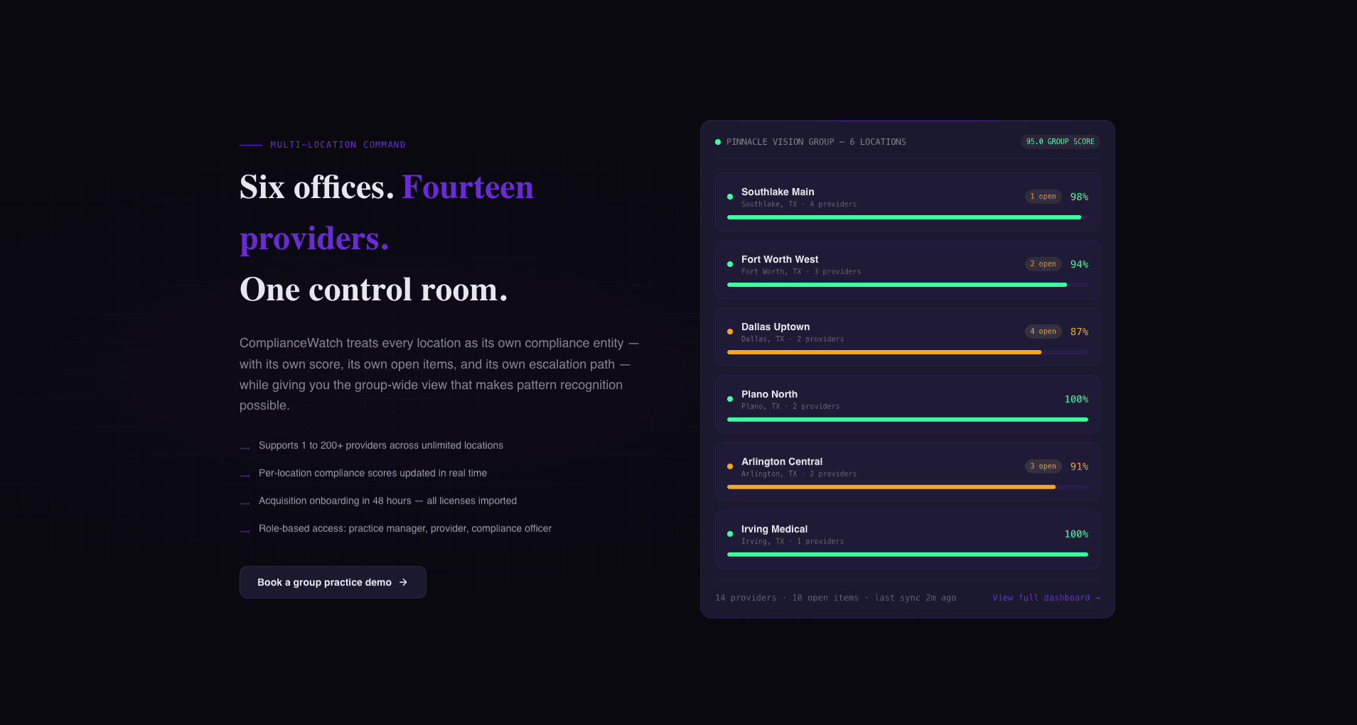 Comply - Powerful Optometry Landing Page Template