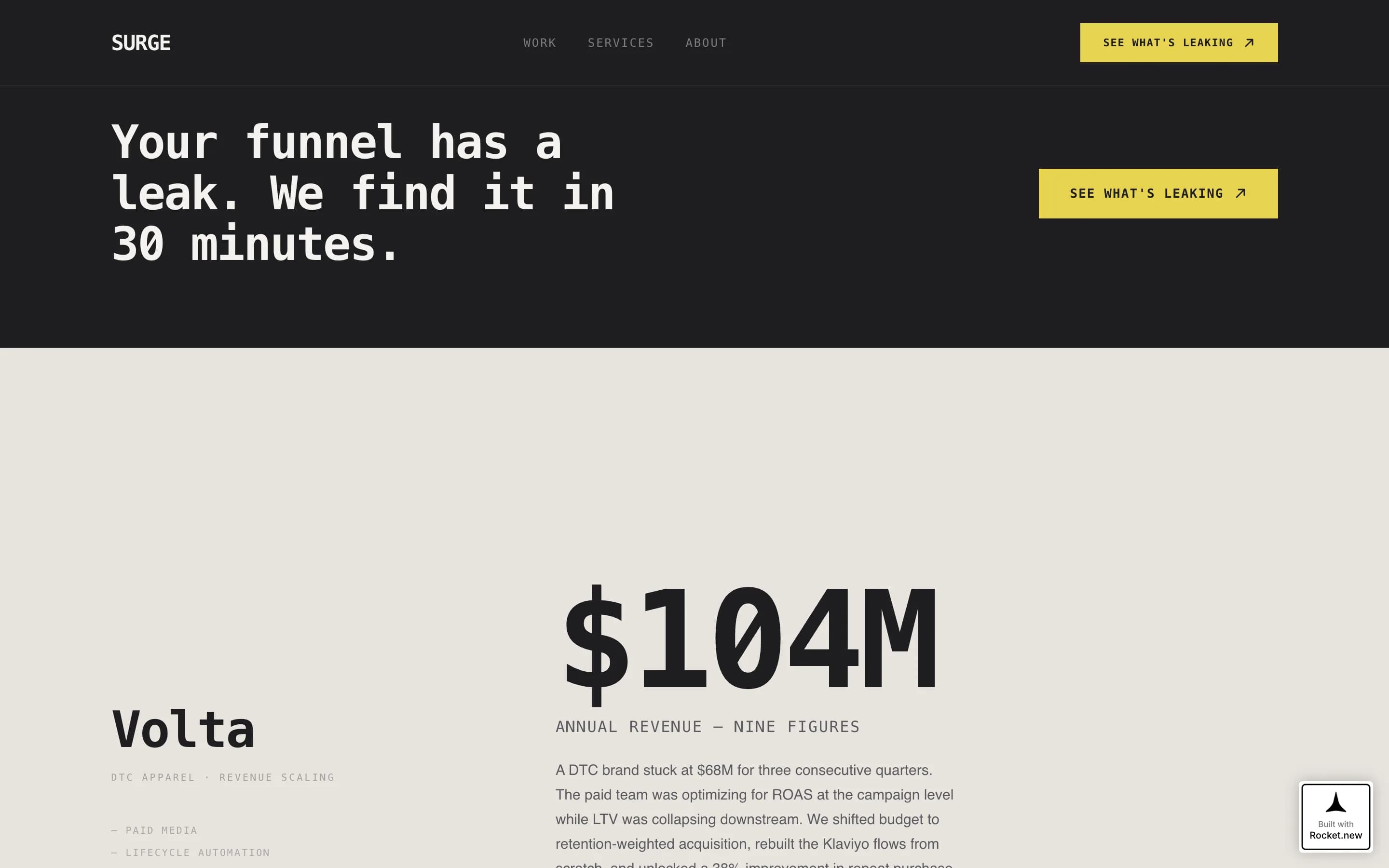 Growth - Premium & Landing Page Template
