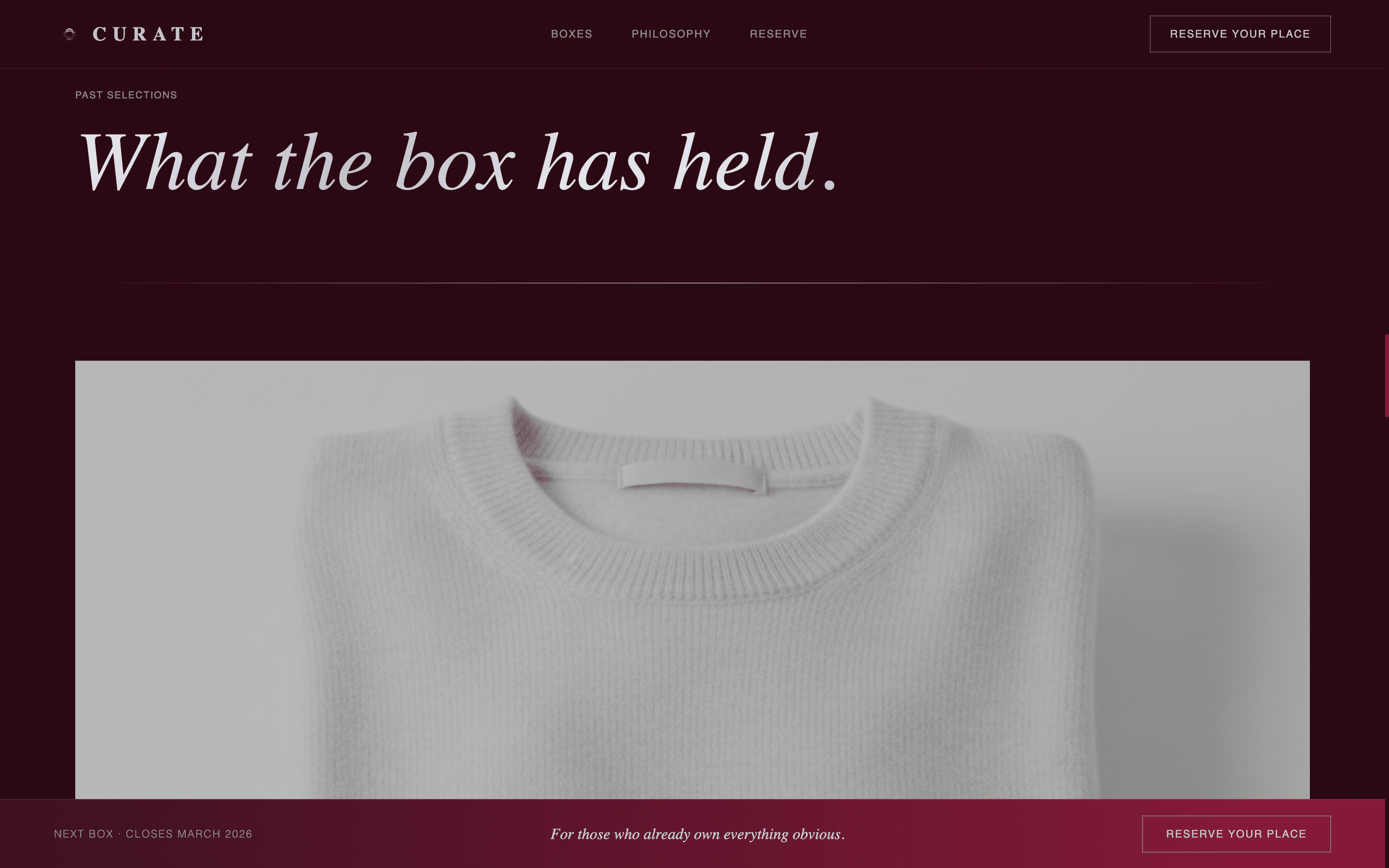 Quiet - Premium Luxury Landing Page Template
