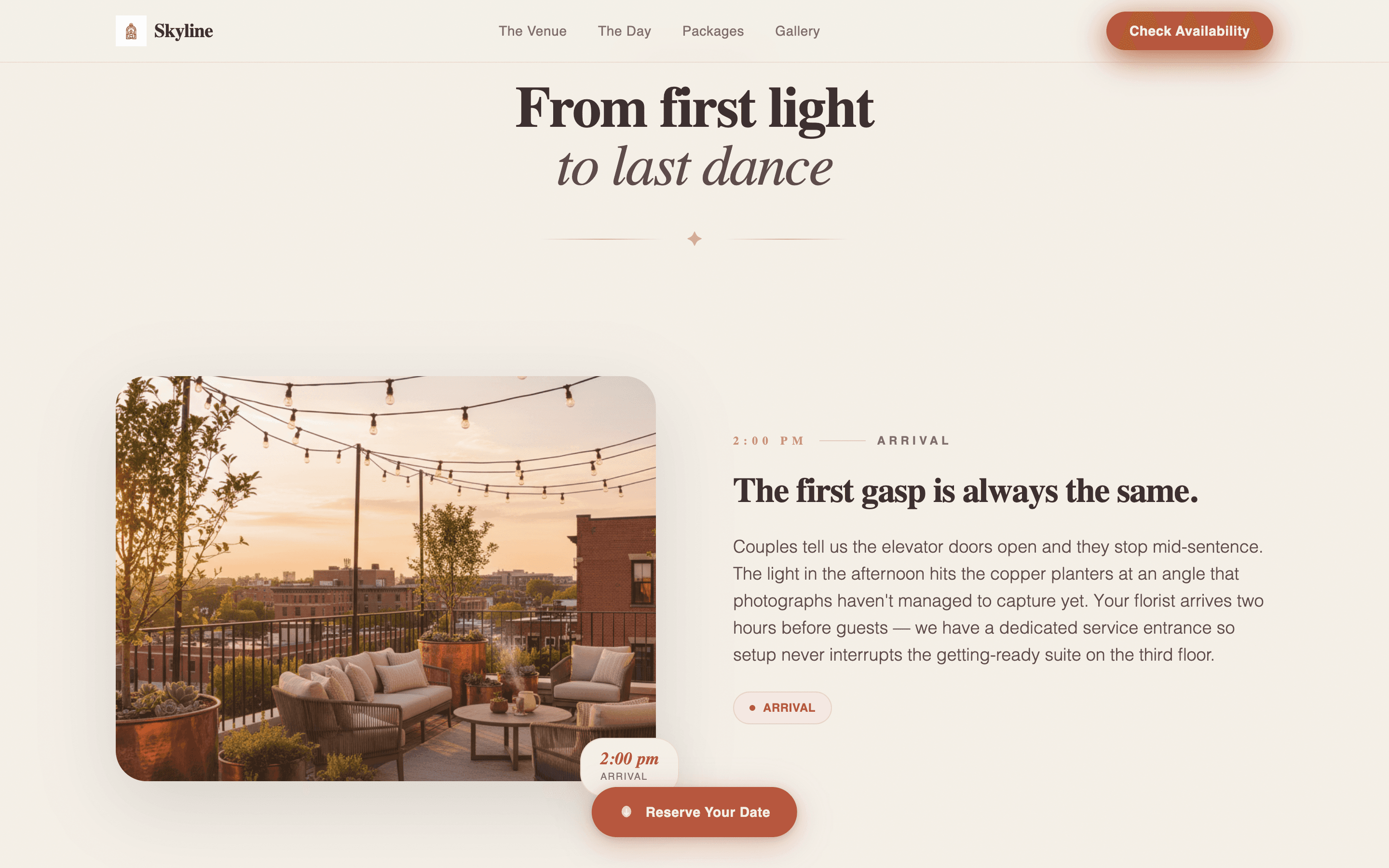Apex — Stunning Rooftop Landing Page Template