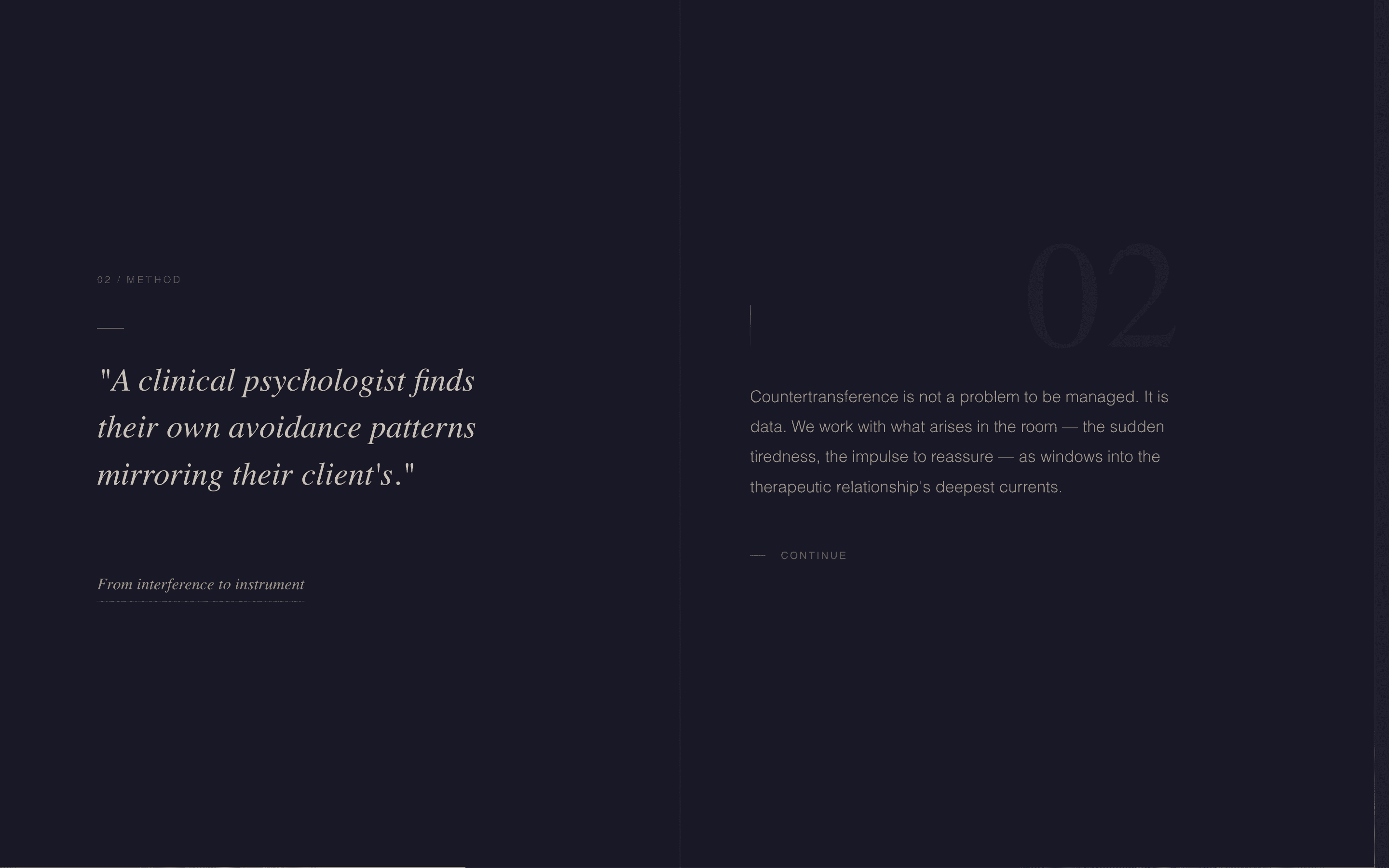 Attune - Immersive Psychologist Landing Page Template
