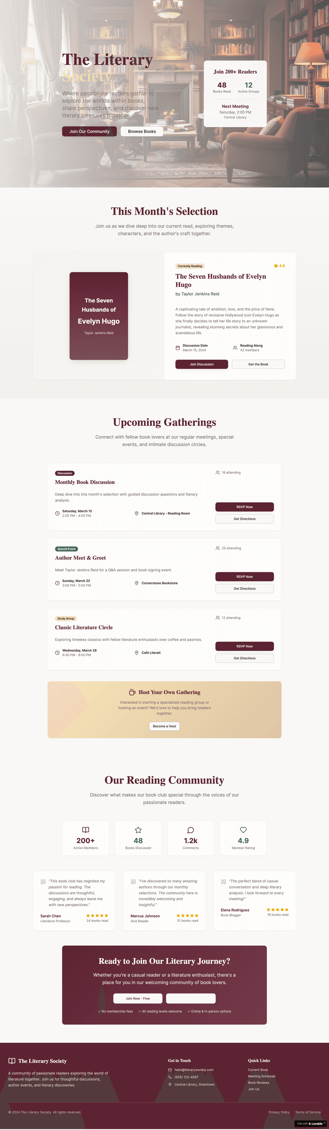 Book Club - Lovable Image 1