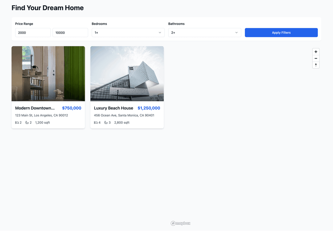 Real estate listing site - Lovable Image 1