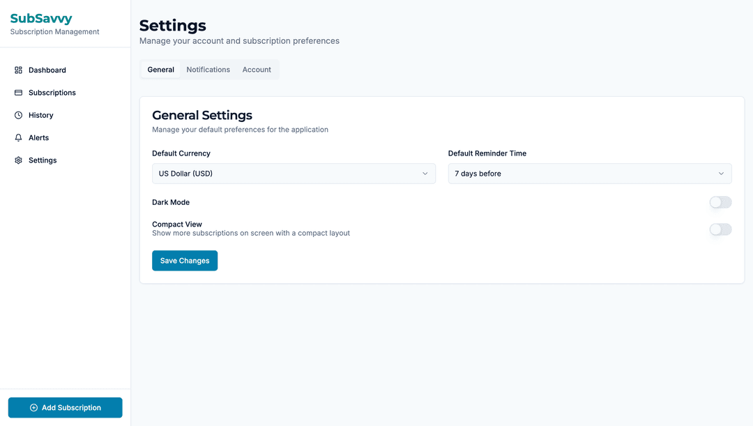 Subscription billing app - Lovable Image 9