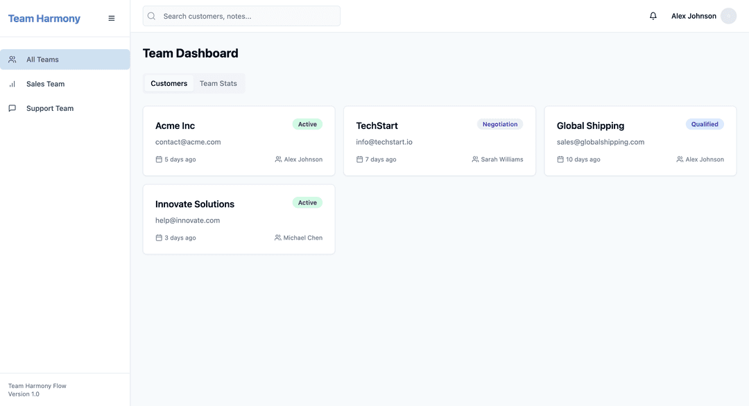 Team sync app - Lovable Image 1