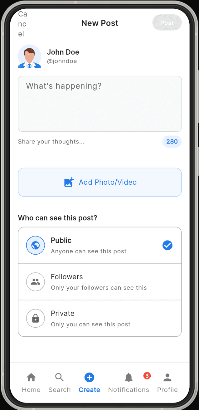 Micro Blogging - DhiWise Image 5