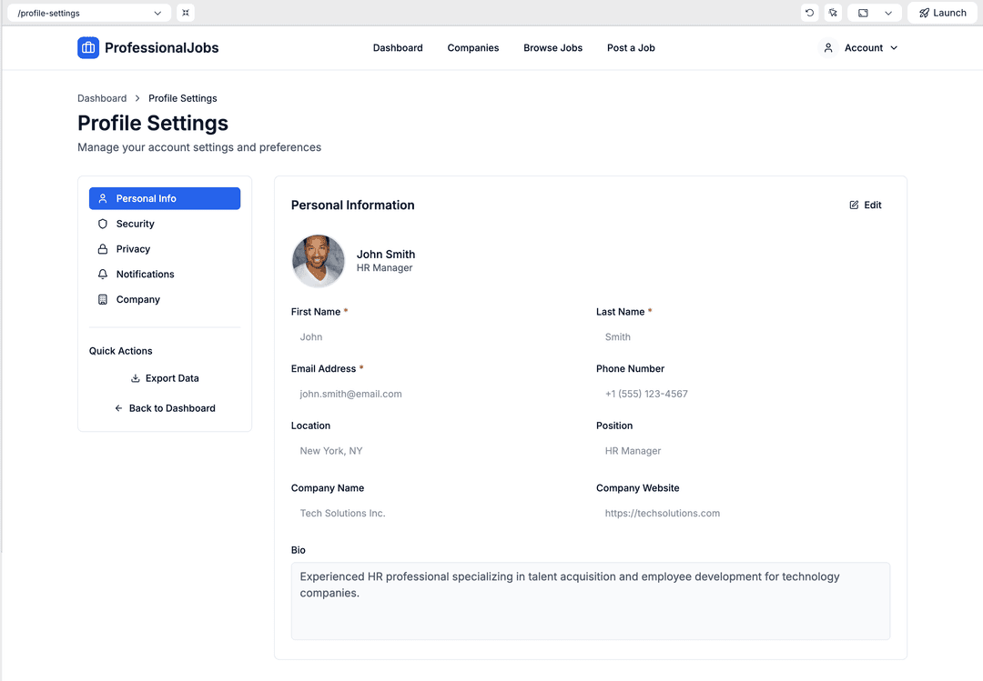 Job board - DhiWise Image 3