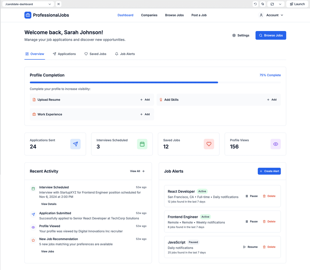 Job board - DhiWise Image 9