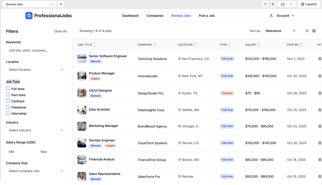 Job board - DhiWise Image 7