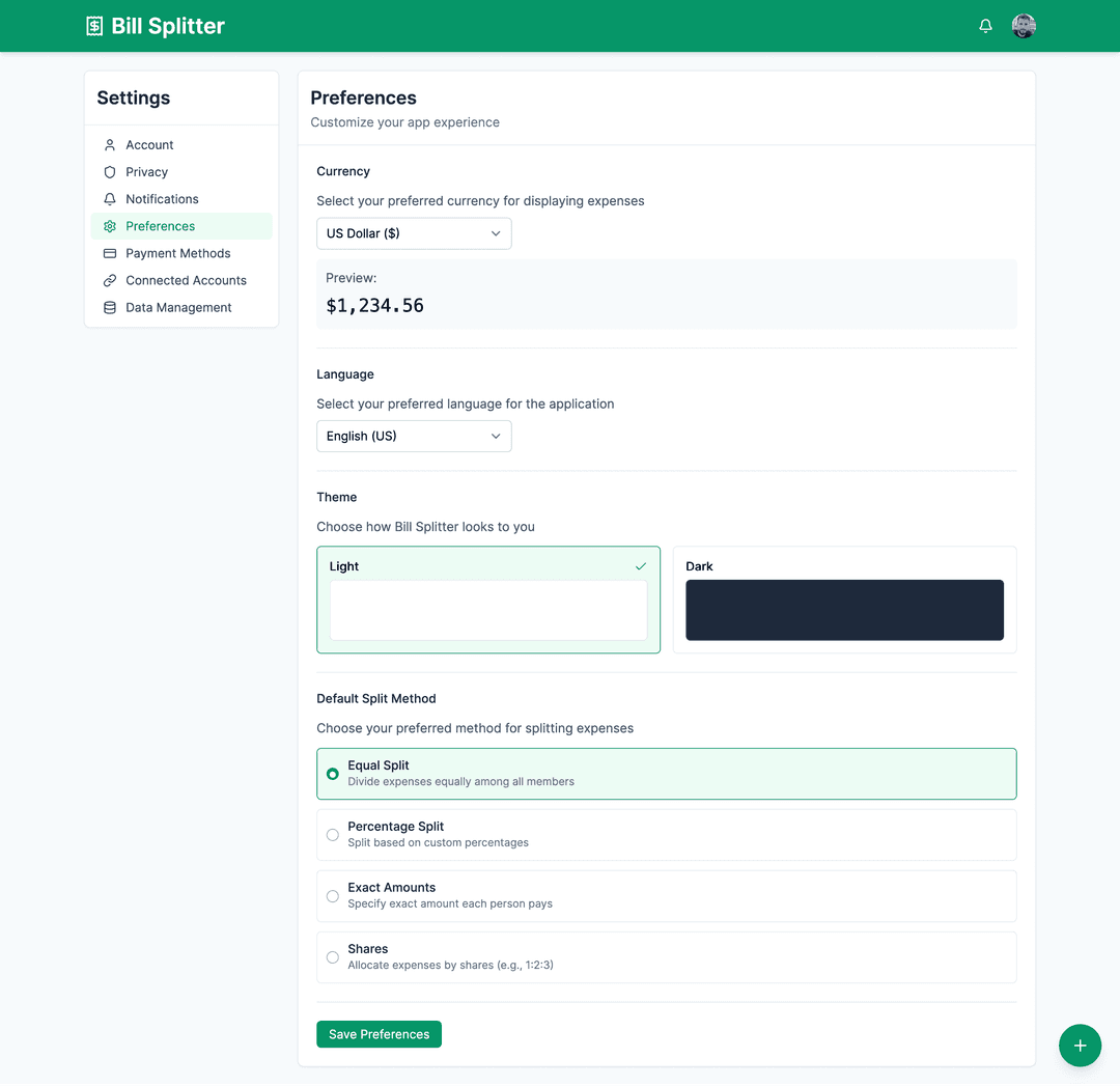 Bill splitting app - DhiWise Image 19