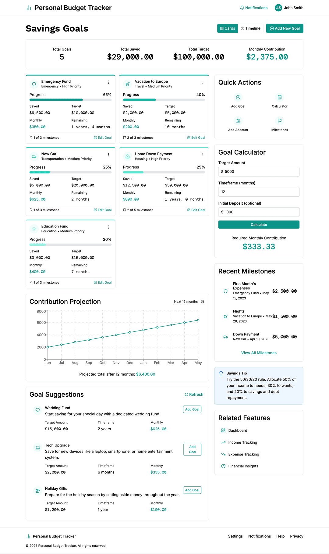 Budget tracking app - DhiWise Image 12