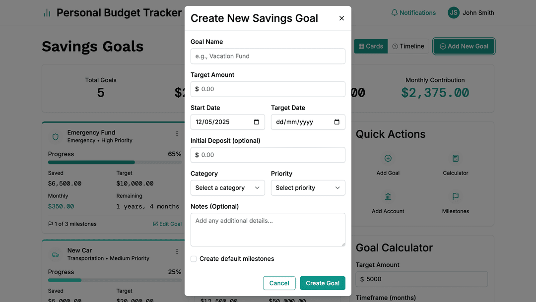 Budget tracking app - DhiWise Image 13