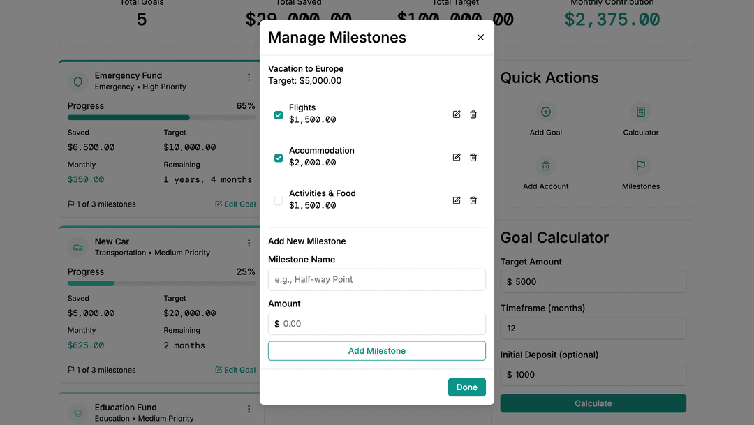 Budget tracking app - DhiWise Image 14