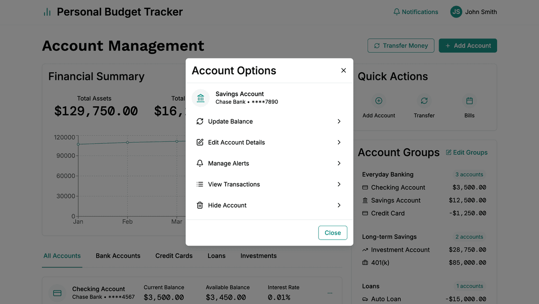 Budget tracking app - DhiWise Image 16