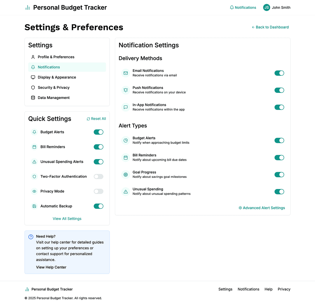 Budget tracking app - DhiWise Image 19