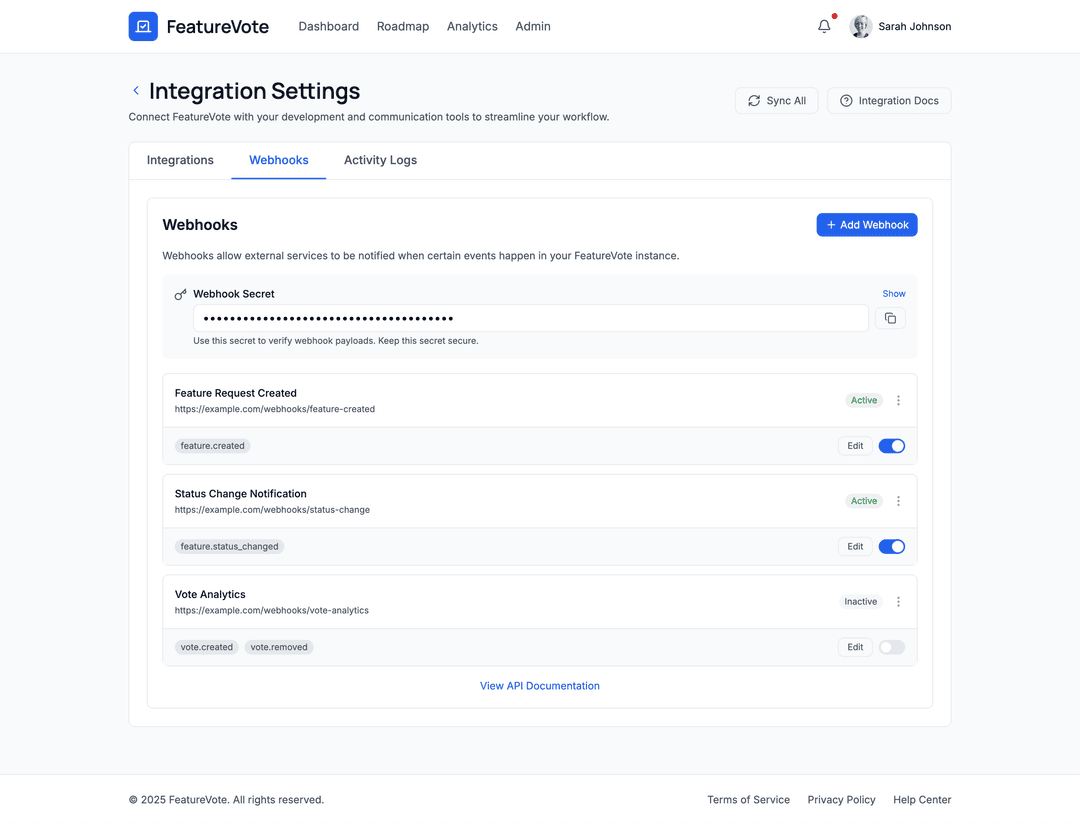 Feature voting app - DhiWise Image 11
