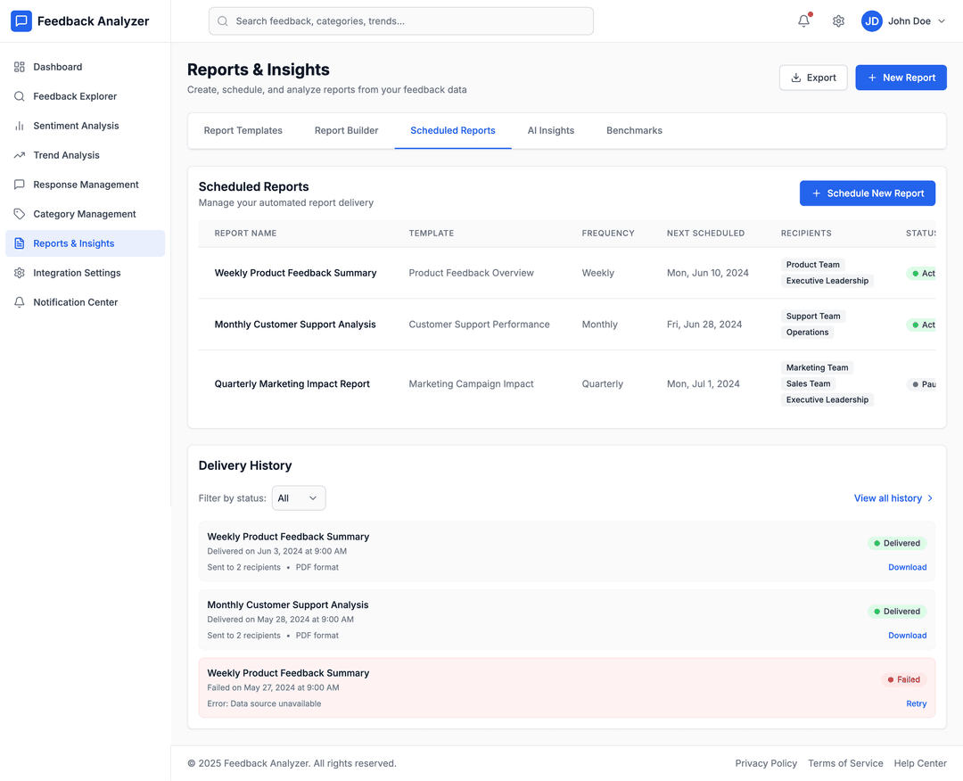 Feedback analysis app - DhiWise Image 8