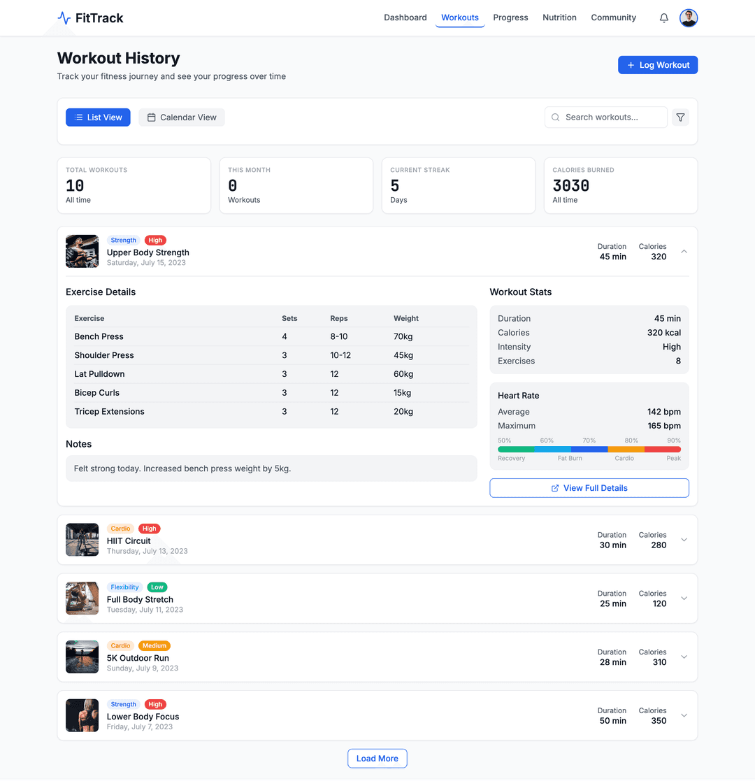 Fitness tracking app - DhiWise Image 12