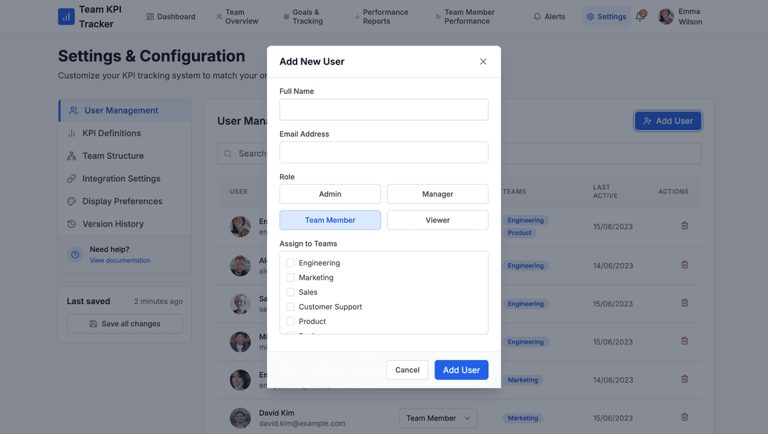 KPI dashboard app - DhiWise Image 13