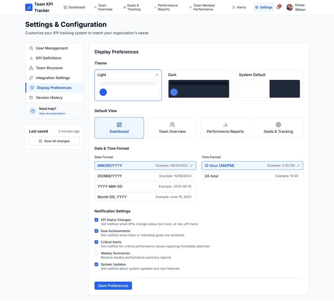 KPI dashboard app - DhiWise Image 19