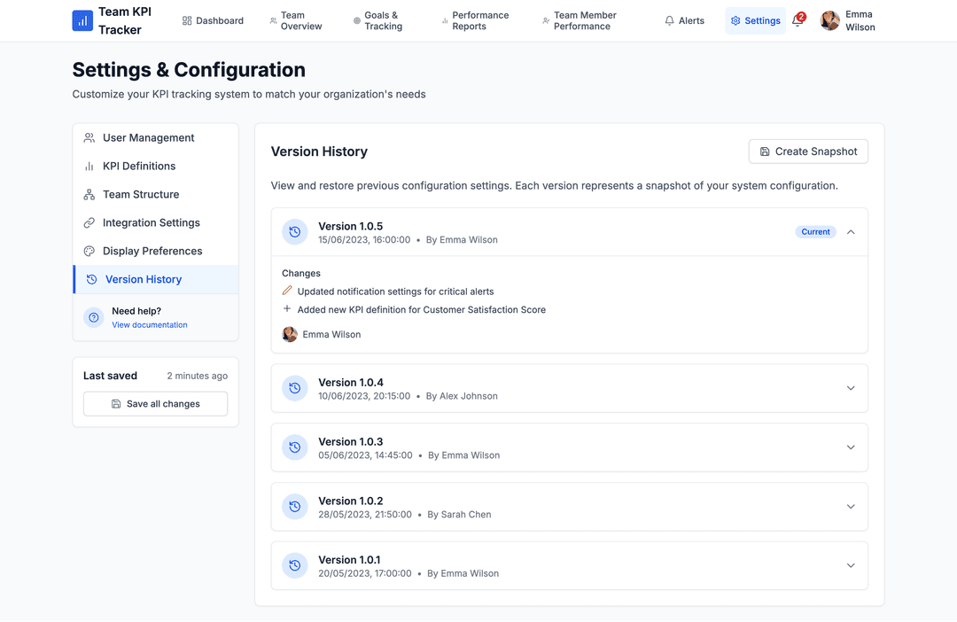 KPI dashboard app - DhiWise Image 20