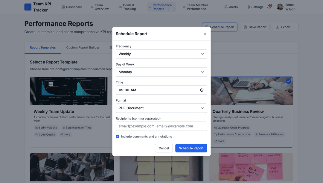 KPI dashboard app - DhiWise Image 9