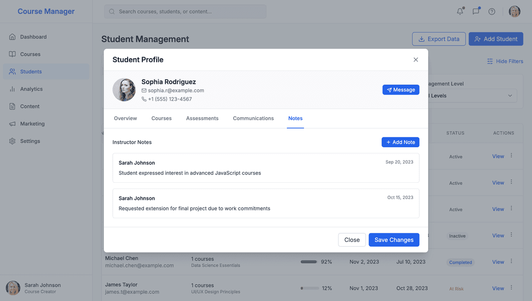 Online course platform - DhiWise Image 10