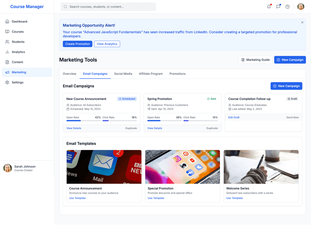 Online course platform - DhiWise Image 16