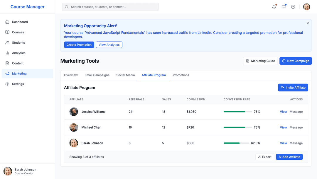 Online course platform - DhiWise Image 18
