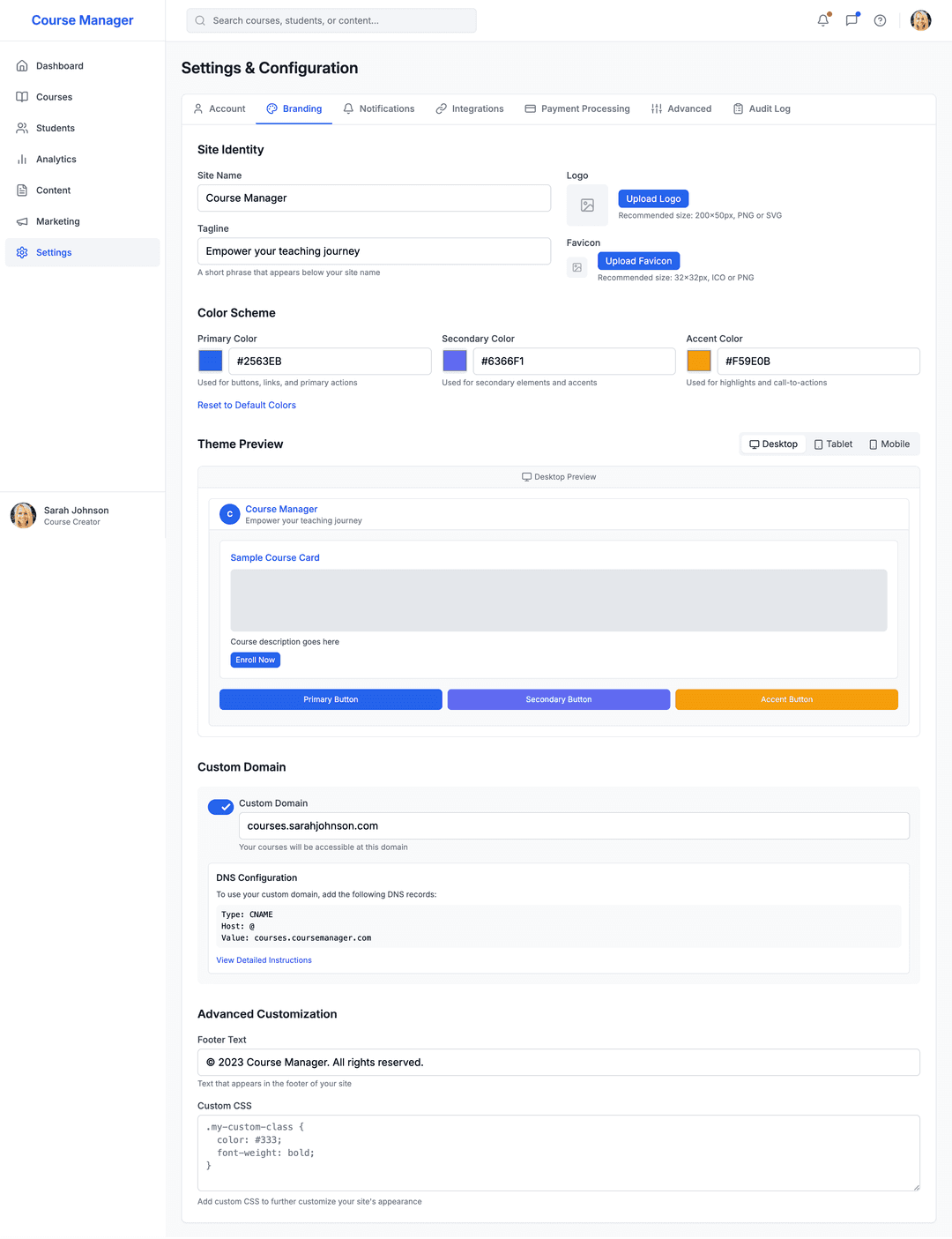 Online course platform - DhiWise Image 21