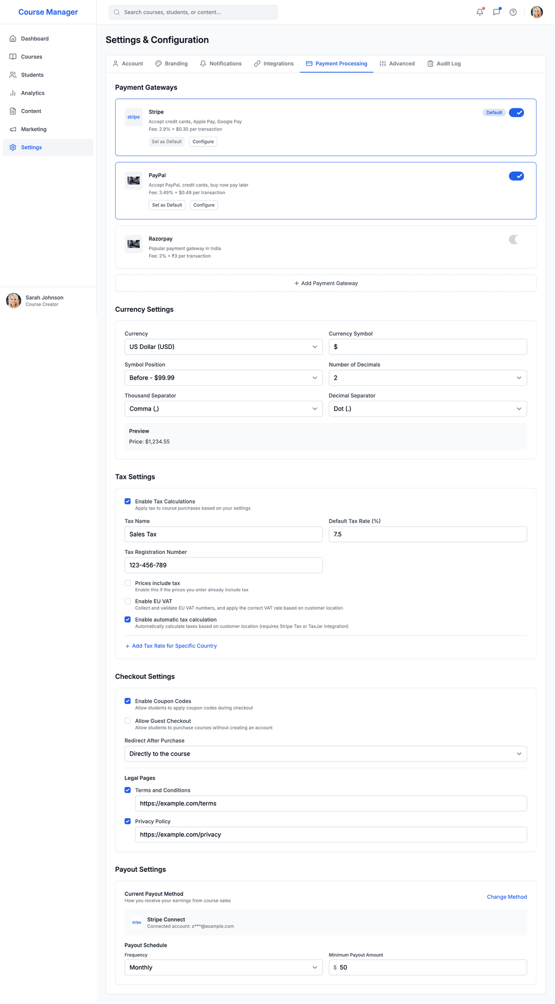Online course platform - DhiWise Image 24