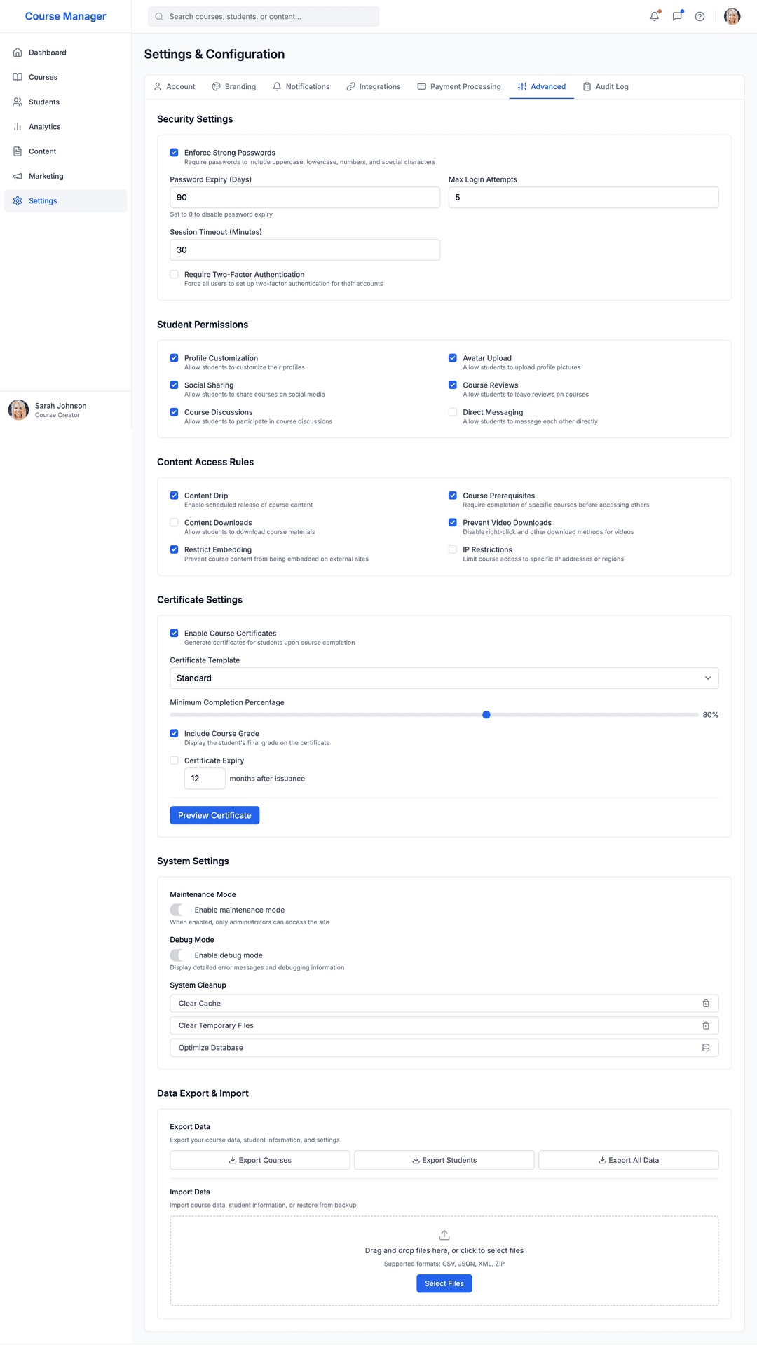Online course platform - DhiWise Image 25