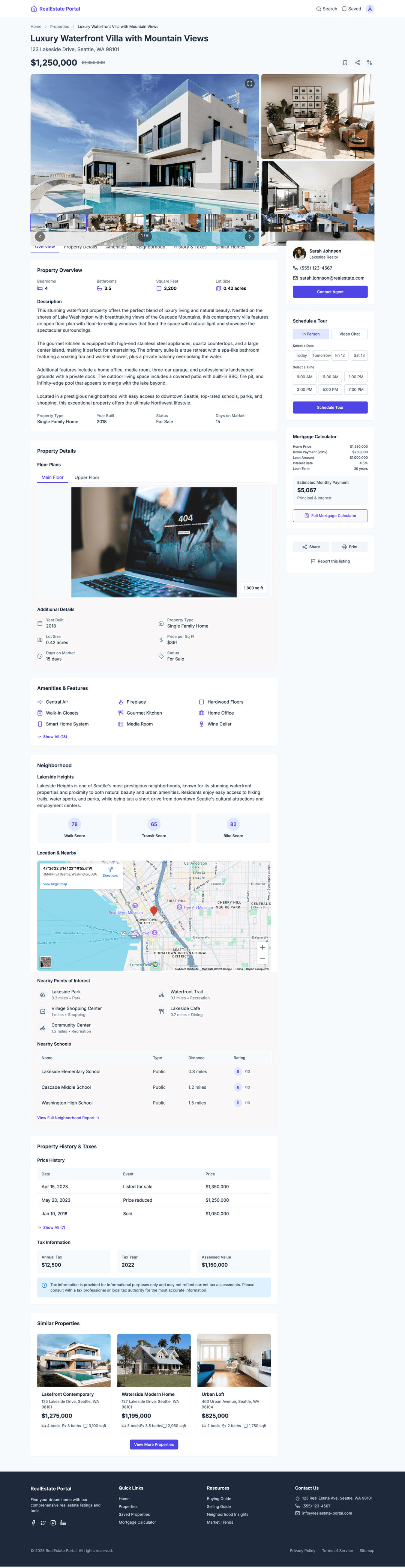 Real estate listing site - DhiWise Image 3