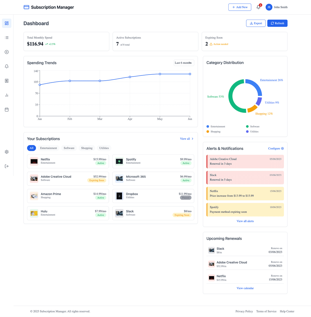 Subscription billing app - DhiWise Image 2