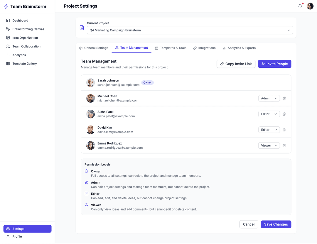 Team brainstorming app - DhiWise Image 15