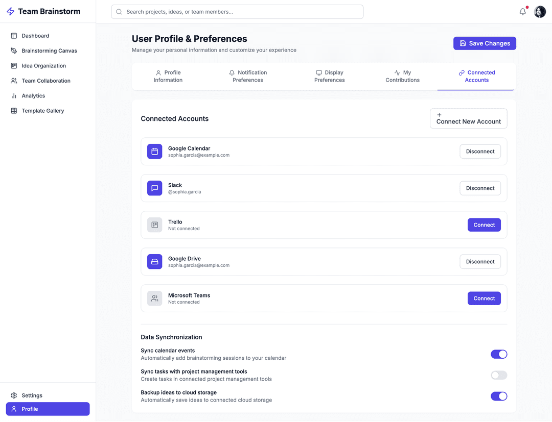 Team brainstorming app - DhiWise Image 23