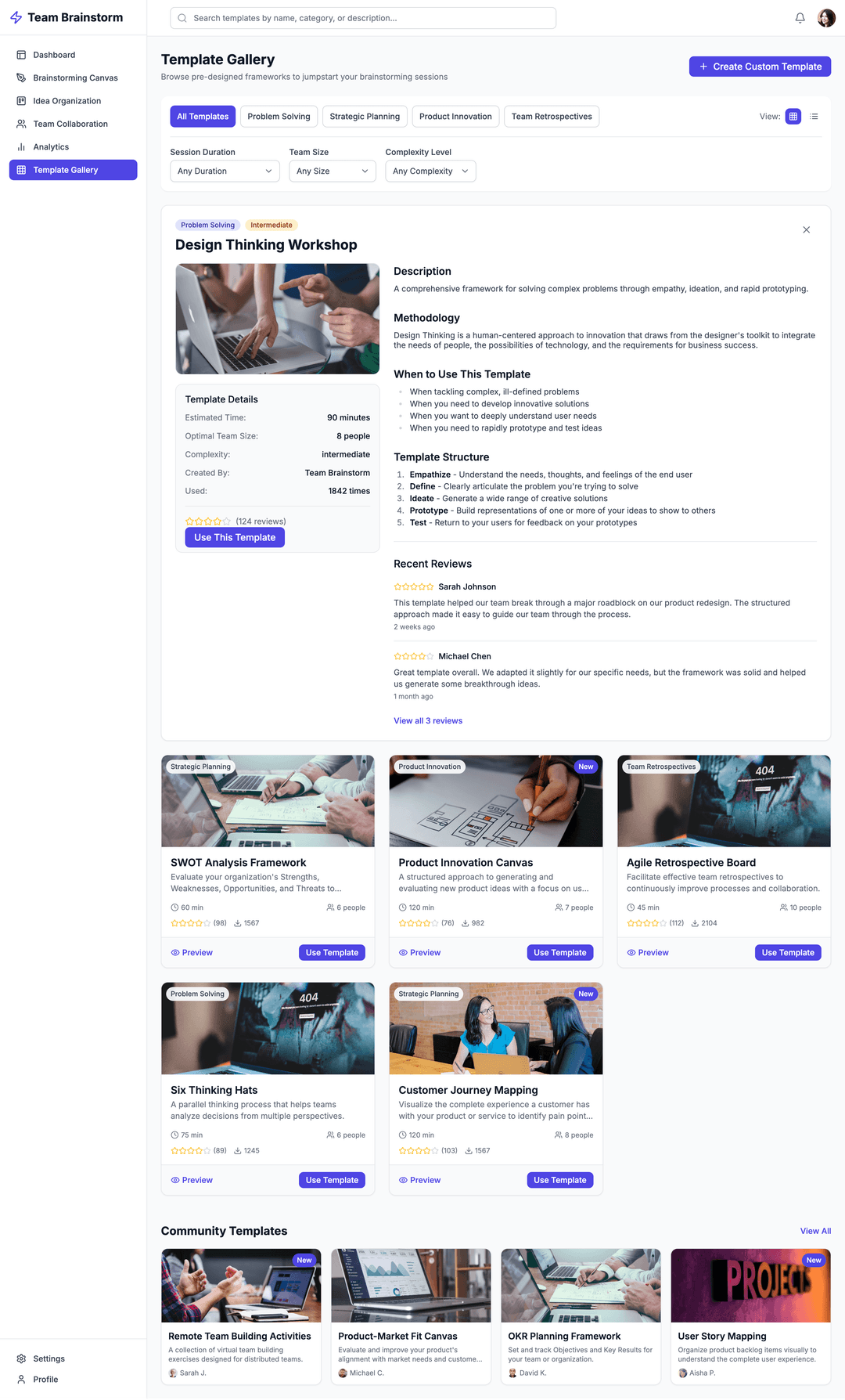Team brainstorming app - DhiWise Image 8