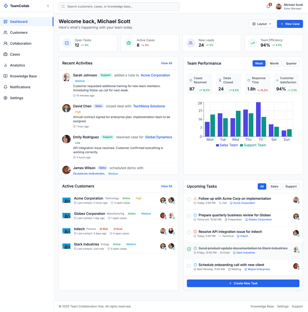 Team sync app - DhiWise Image 1