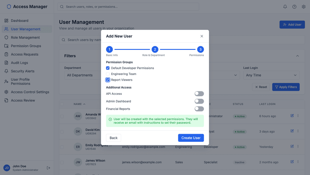 User permission app - DhiWise Image 5