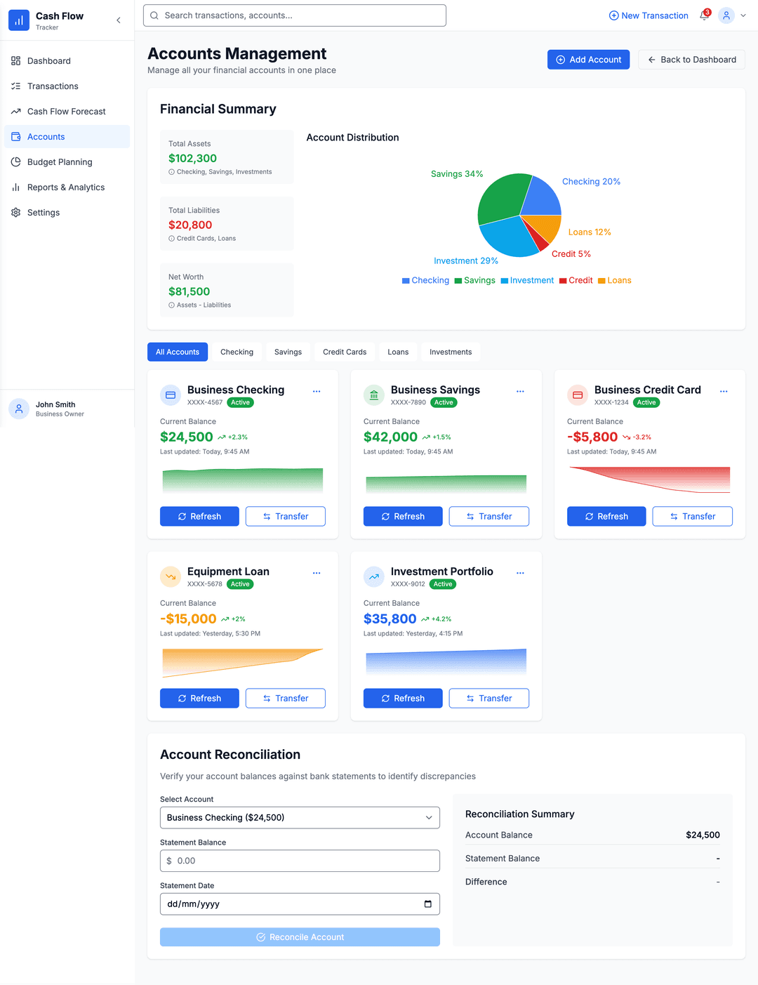 Cash flow app - DhiWise Image 6