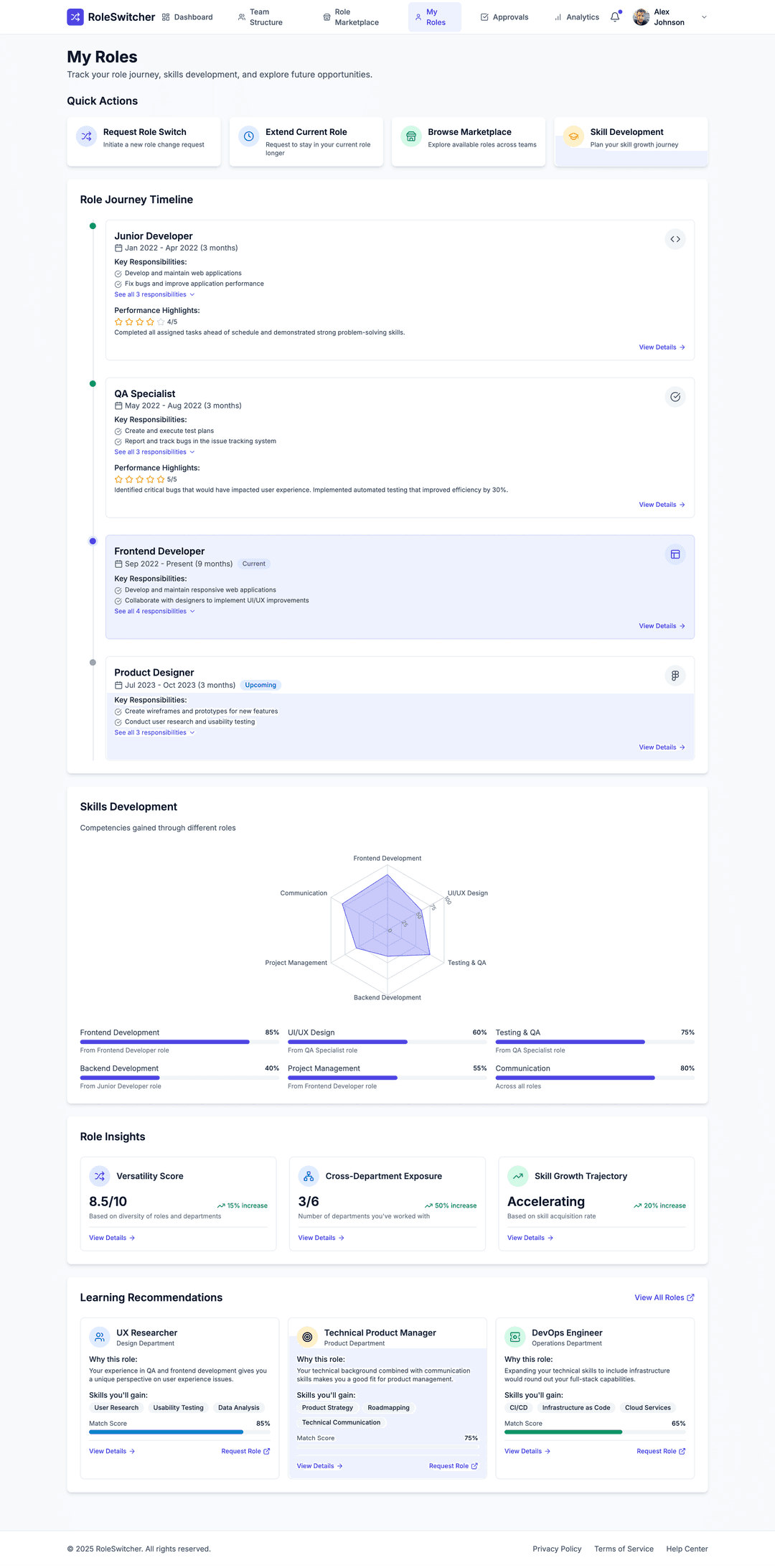 Dynamic role switcher - DhiWise Image 5