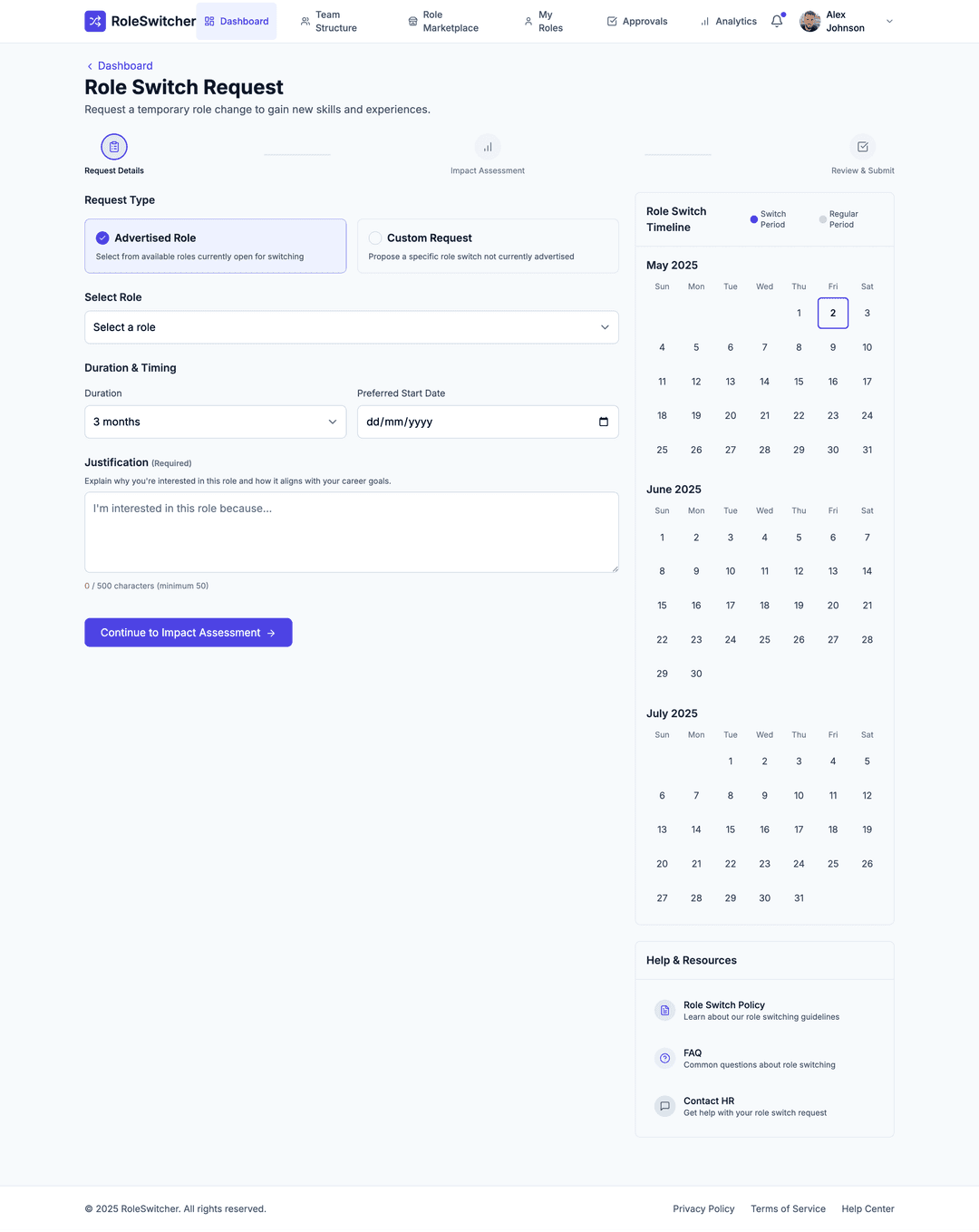 Dynamic role switcher - DhiWise Image 6